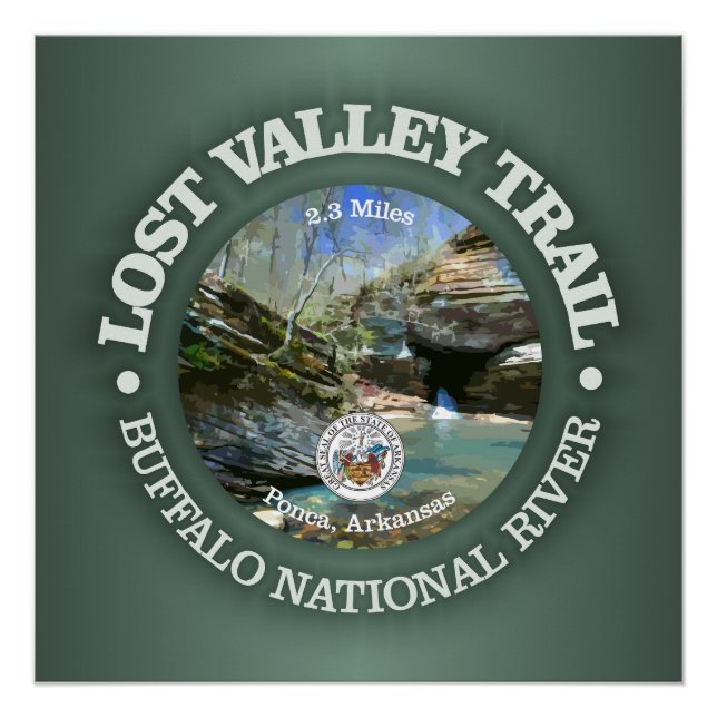 Póster Lost Valley Trail (rd) (Anverso)