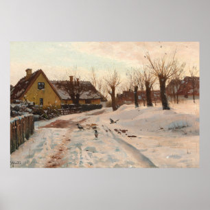 Póster Lote invernal de Værløse - 1915