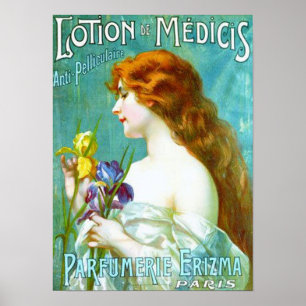 Póster Lotion de Medicis Anti-Pelliculaire