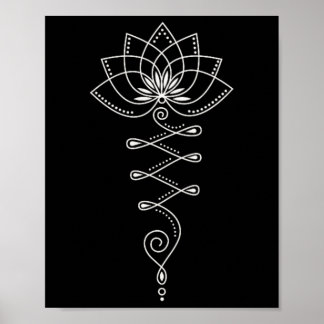 Póster Loto, Flor, Flor, Yoga, Símbolo, Budismo, Yo