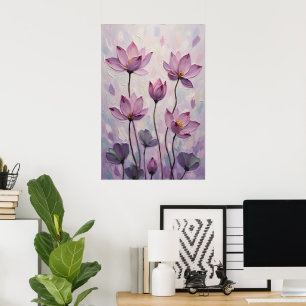 Póster Loto – Pintura al Óleo