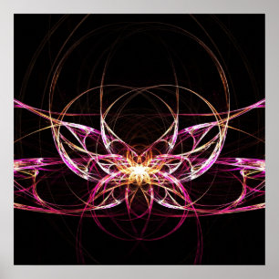 Póster Loto rosa - Poster