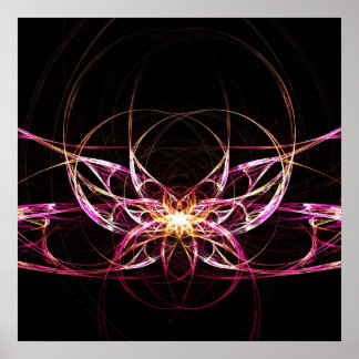 Póster Loto rosa - Poster