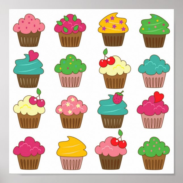 Póster Lotsa Cupcakes Poster (Frente)