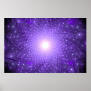 Póster Lotus cósmico