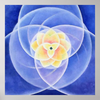 Póster Lotus de Lynda Vugler