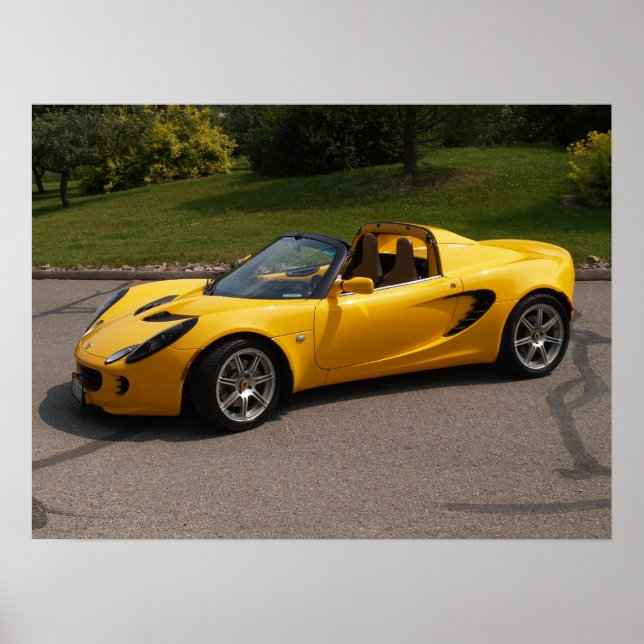 Póster Lotus Elise (Frente)