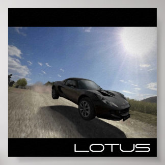 Póster Lotus Elise