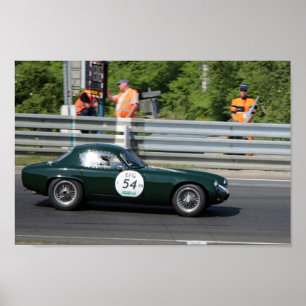 Póster Lotus Elite S2 Le Mans Classic