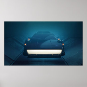 Póster Lotus Esprit Hover GT 2076 front
