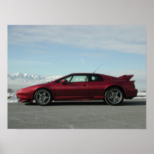 Póster Lotus Esprit V8