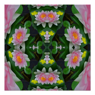 Póster Lotus Face II....