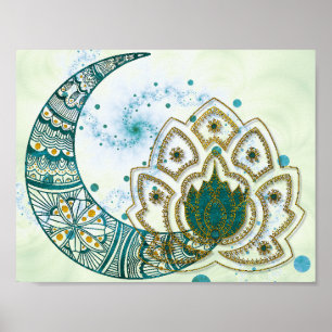 Póster Lotus Rising