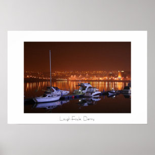 Póster Lough Foyle, Derry