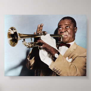 Póster Louis Armstrong