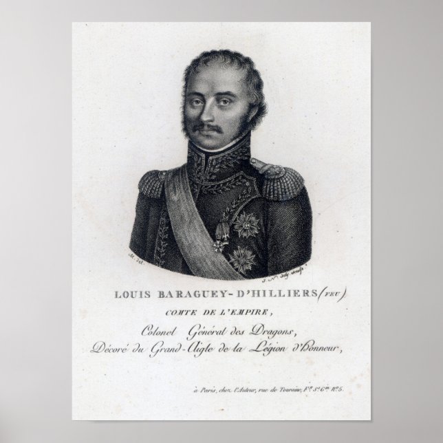 Póster Louis Baraguey d'Hilliers (Frente)