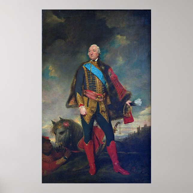 Póster Louis Philippe d'Orléans, de Joshua Reynolds (1779 (Frente)