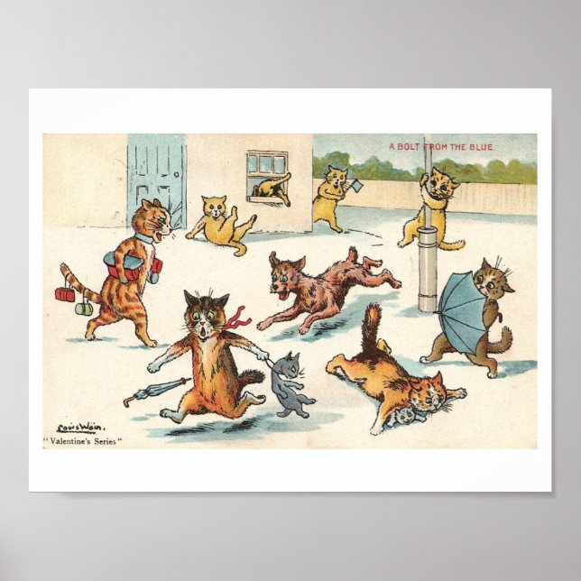 Póster Louis Wain (Frente)