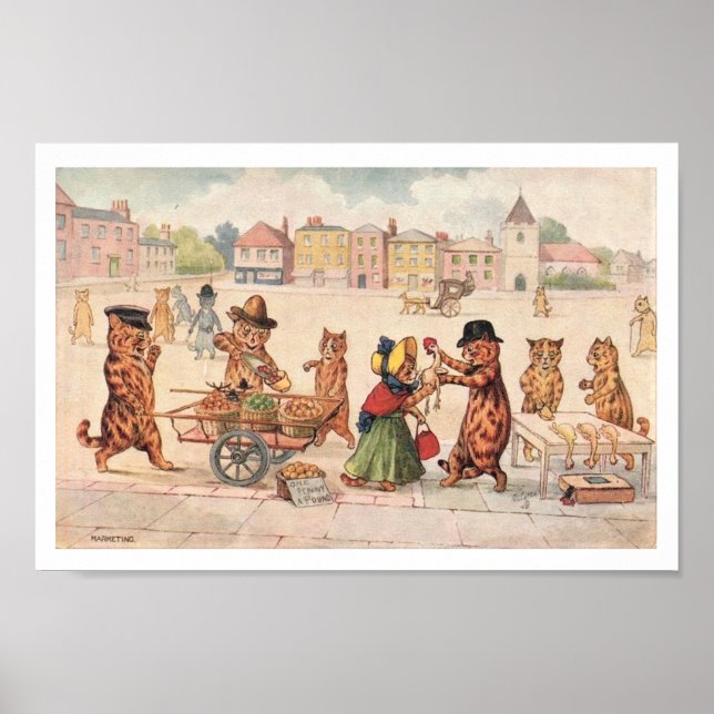 Póster Louis Wain (Frente)