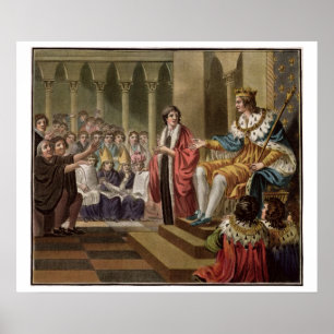 Póster Louis XII (1462-1515) declaró al padre del Peopl