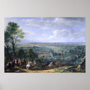 Póster Louis XIV at the Siege of Lille facing the