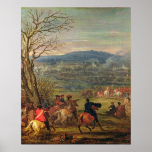 Póster Louis XIV  in Battle near Mount Cassel