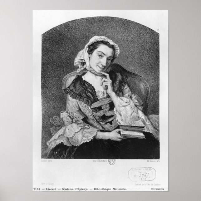 Póster Louise Tardieu d'Esclavelles (Frente)