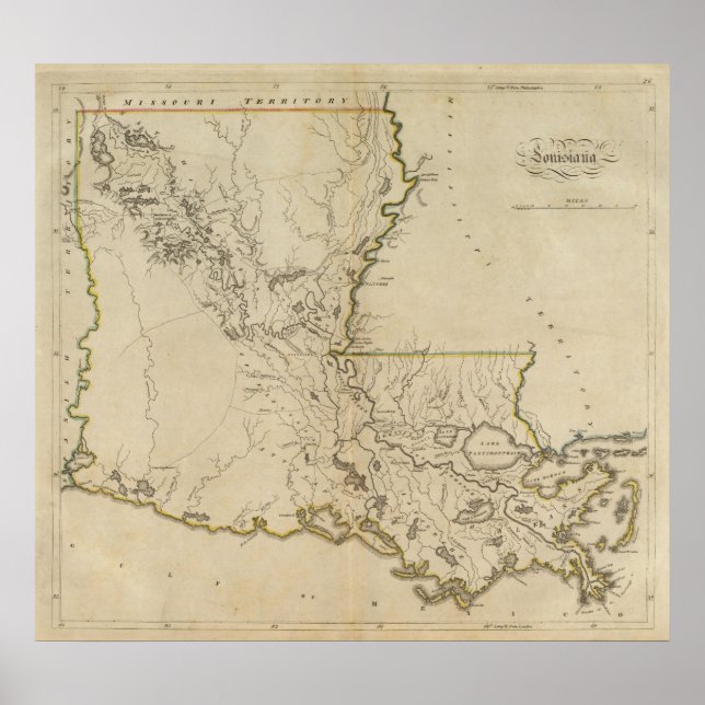 Póster Louisiana 6 (Frente)