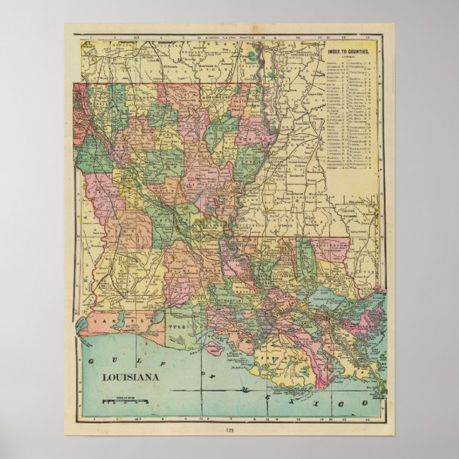 Póster Louisiana 6 (Frente)