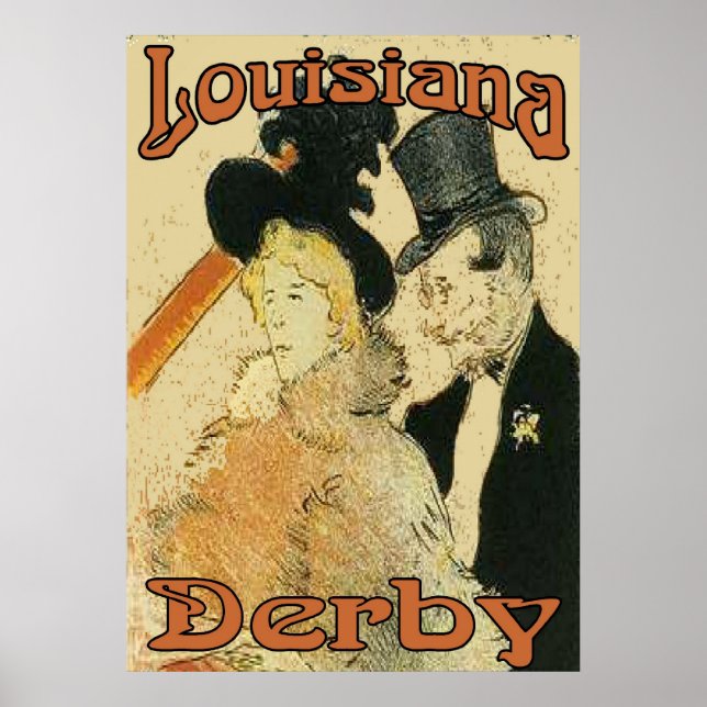 Póster Louisiana Derby (Frente)