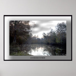 Póster Louisianna-Sunrise-Poster - Personalizado