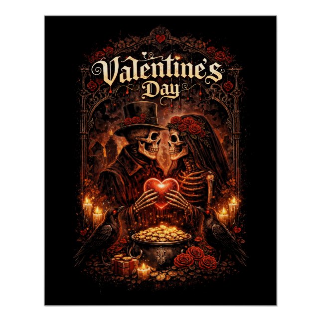 Póster Love Beyond the Grave (Anverso)