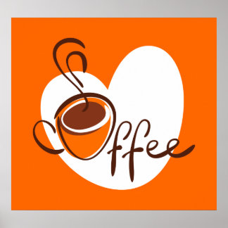 Póster Love Coffee