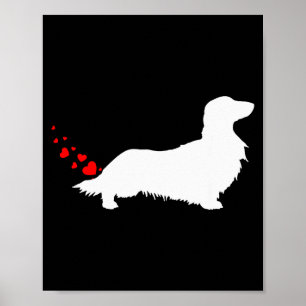 Póster Love Dog Farts Apparel Corp. Día de San Valentín M