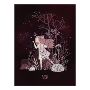Póster Love Fairy-tale by Alexandra Dikaia Love