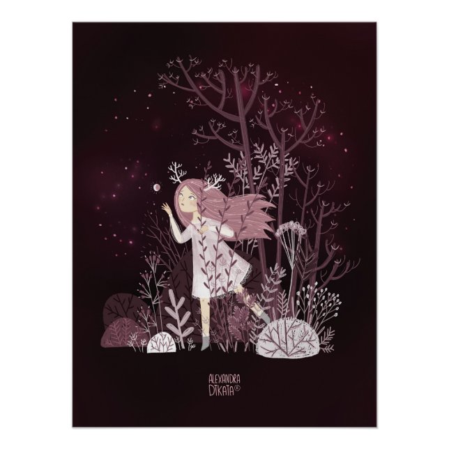 Póster Love Fairy-tale by Alexandra Dikaia Love (Anverso)