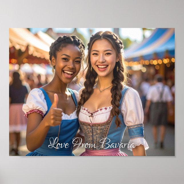 Póster Love From Bavaria (Frente)