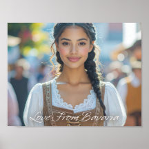 LOVE FROM BAVARIA - Beautiful Bavarian Girl
