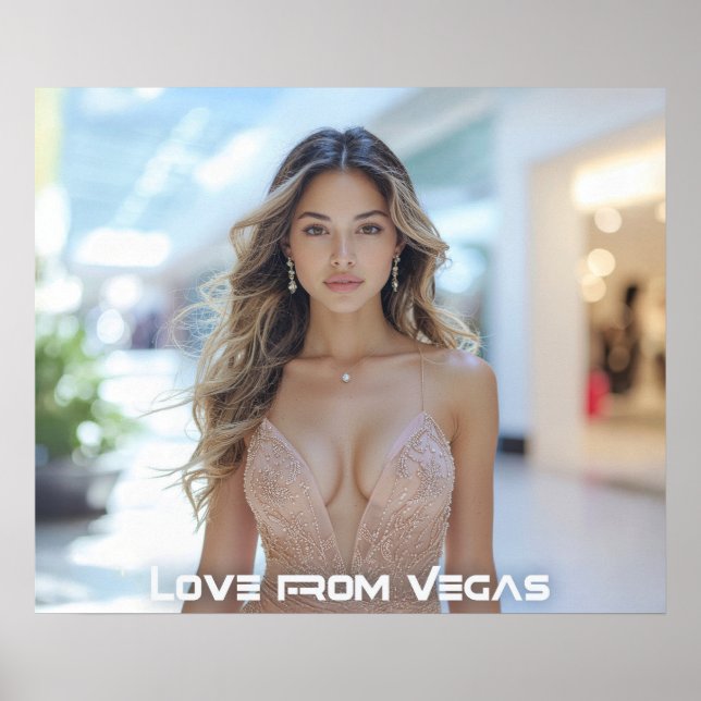 PÓSTER LOVE FROM VEGAS (Frente)