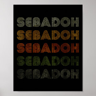 Póster Love Heart Sebadoh Tee Grunge Vintage Style Black