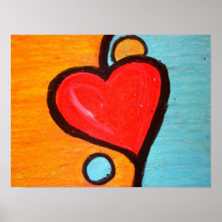 Póster love in balance | print