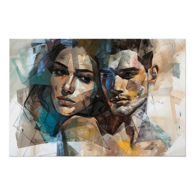 Póster Love in Pastel Tones (Anverso)