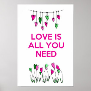 Póster Love is all You Need