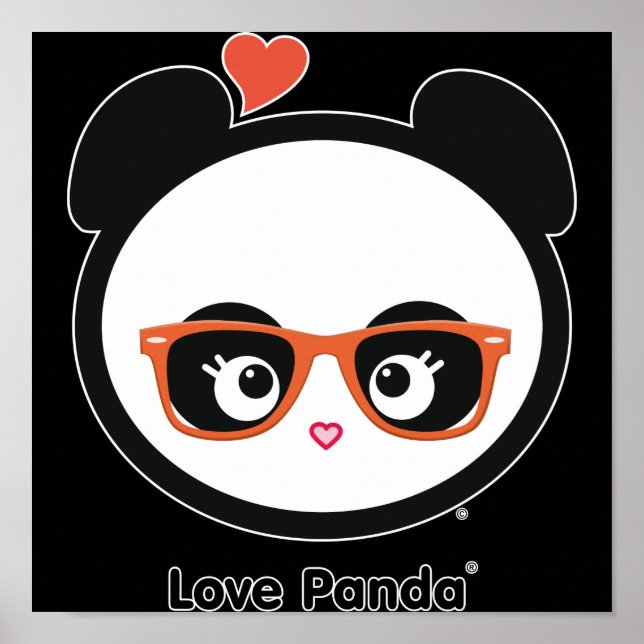 Póster Love Panda® (Frente)