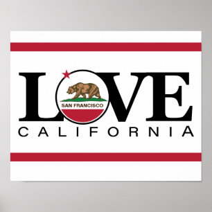 Póster LOVE San Francisco Poster
