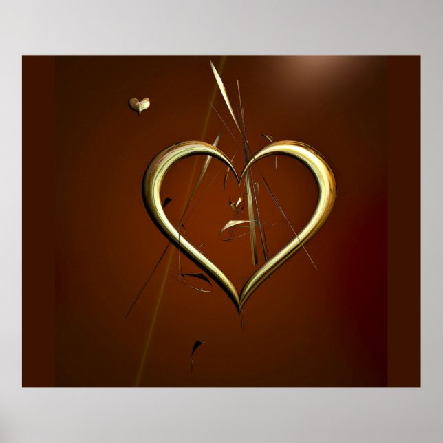 Póster Love Shards of Gold Poster (Frente)