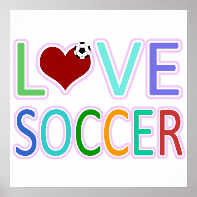 PÓSTER LOVE SOCCER (Frente)