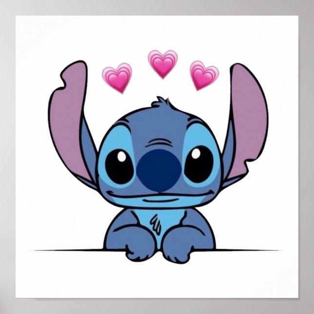 Póster Love Stitch (Frente)