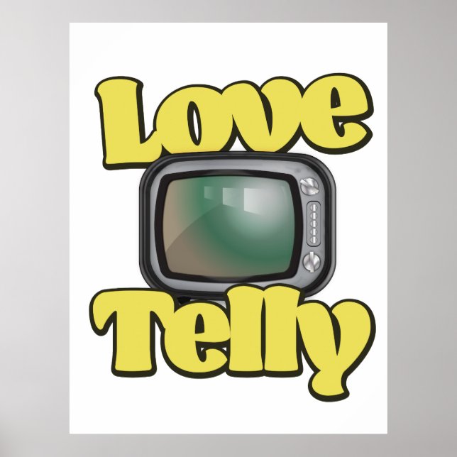 Póster Love Telly (Frente)