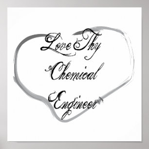 Póster Love Thy Chemical Engineer